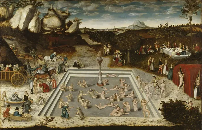 Framed Print : The Fountain of Youth, 1546 Framed Print : The Fountain of Youth, 1546