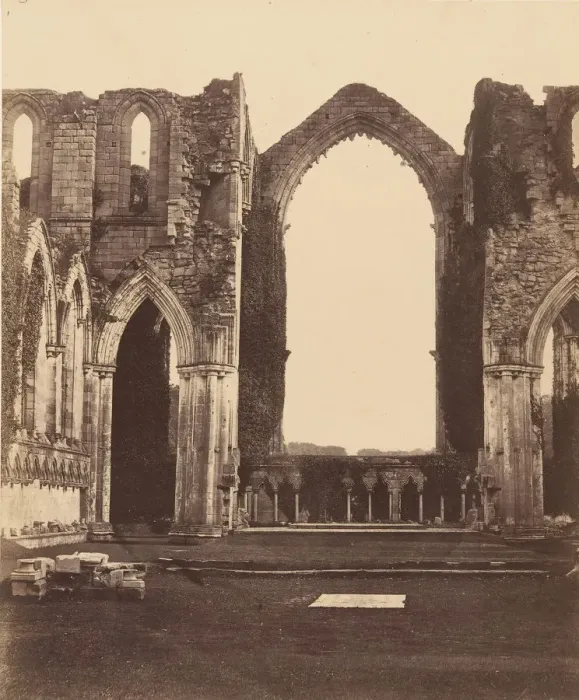 Framed Print : Fountains Abbey. The Chapel of the Nine Alters, Interior, 1850s. Creator: Joseph Cundall Framed Print : Fountains Abbey. The Chapel of the Nine Alters, Interior, 1850s. Creator: Joseph Cundall