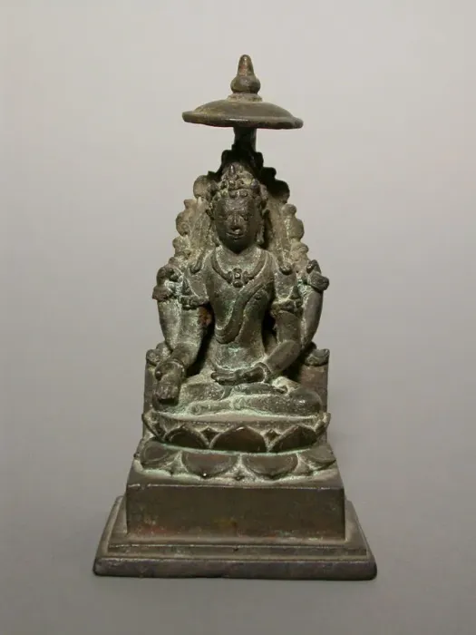 Framed Print : Four-Armed Bodhisattva, 9th / 10th century. Creator: Unknown Framed Print : Four-Armed Bodhisattva, 9th / 10th century. Creator: Unknown