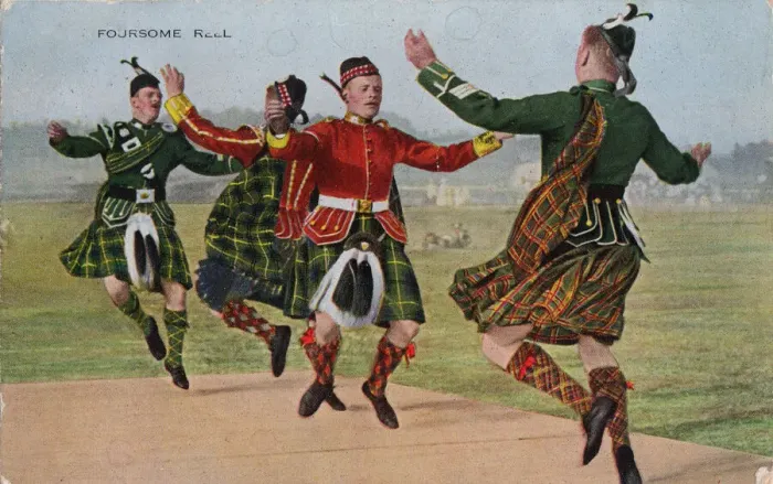 Framed Print : Foursome Reel, 1934. Creator: Unknown Framed Print : Foursome Reel, 1934. Creator: Unknown