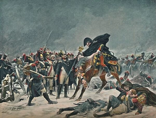 The Fourteenth of the Line at Eylau, February 1807, (1896)