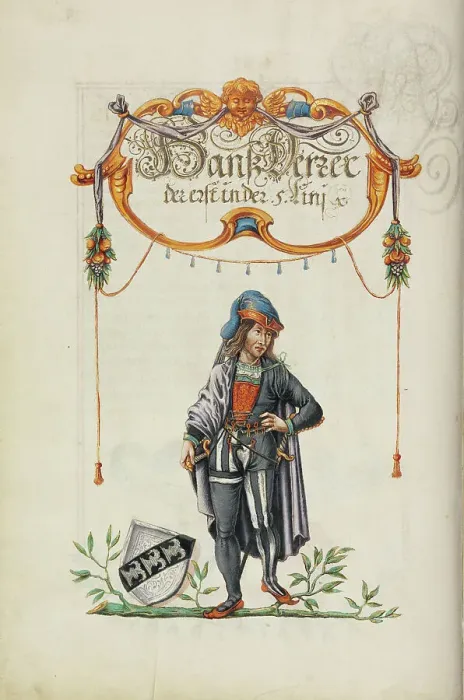 Framed Print : The Fourth Generation, Hans Derrer, about 1626-1711. Creator: Unknown Framed Print : The Fourth Generation, Hans Derrer, about 1626-1711. Creator: Unknown