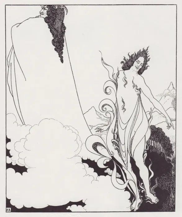Framed Print : The Fourth Tableau of Das Rheingold, from The Savoy No. 6, 1896 Framed Print : The Fourth Tableau of Das Rheingold, from The Savoy No. 6, 1896