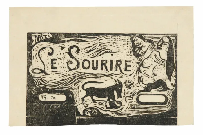 Framed Print : Fox, Busts of Two Women, and a Rabbit, headpiece for Le sourire, 1899 / 1900 Framed Print : Fox, Busts of Two Women, and a Rabbit, headpiece for Le sourire, 1899 / 1900