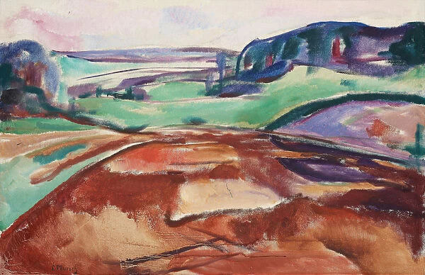 Fra Ekely (From Ekely), 1916