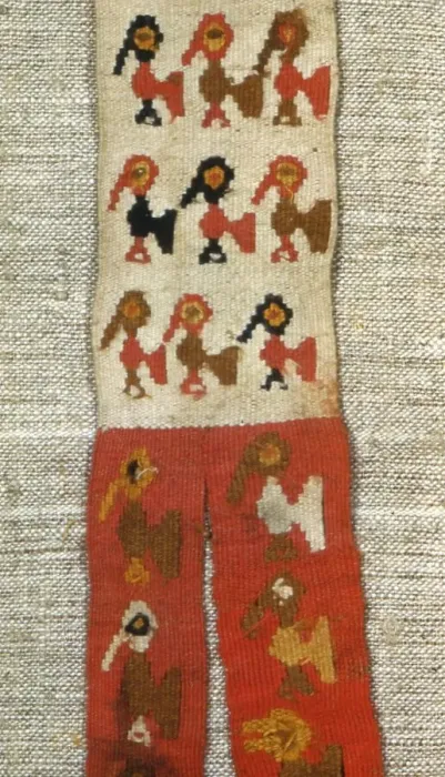 Framed Print : Fragment (Band), Peru, A. D. 1250 / 1532. Creator: Unknown Framed Print : Fragment (Band), Peru, A. D. 1250 / 1532. Creator: Unknown