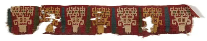 Framed Print : Fragment (Band), Peru, A. D. 700 / 900. Creator: Unknown Framed Print : Fragment (Band), Peru, A. D. 700 / 900. Creator: Unknown