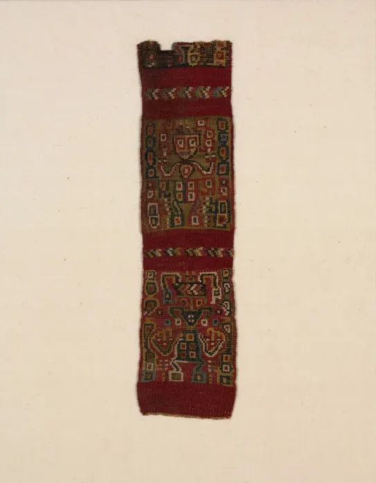 Framed Print : Fragment (Band), Peru, A. D. 800 / 1100. Creator: Unknown Framed Print : Fragment (Band), Peru, A. D. 800 / 1100. Creator: Unknown