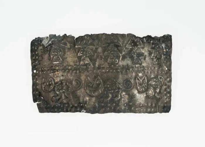 Framed Print : Fragment of a Band with Raised Relief Depicting Felines and Fish, c. A. D. 1000 / 1470 Framed Print : Fragment of a Band with Raised Relief Depicting Felines and Fish, c. A. D. 1000 / 1470