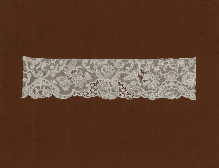 Framed Print : Fragment (Border), Flanders, 1750s. Creator: Unknown