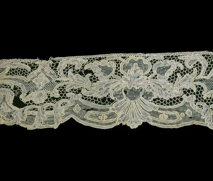 Framed Print : Fragment (Border), France, 1725 / 50. Creator: Unknown Framed Print : Fragment (Border), France, 1725 / 50. Creator: Unknown