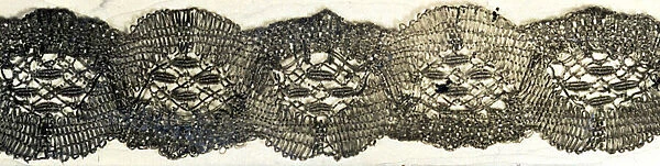 Fragment (Braid), Europe, 1725  /  50. Creator: Unknown