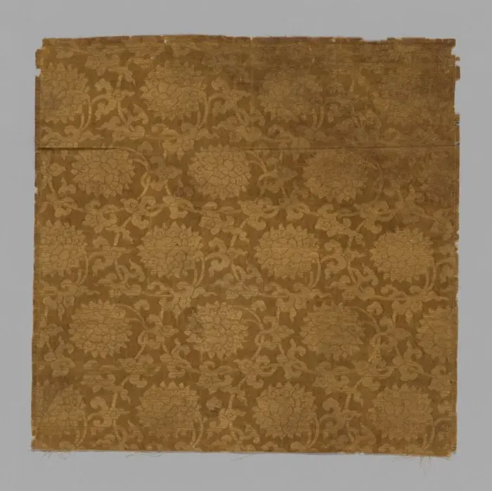 Framed Print : Fragment, China, 17th / 18th century. Creator: Unknown Framed Print : Fragment, China, 17th / 18th century. Creator: Unknown