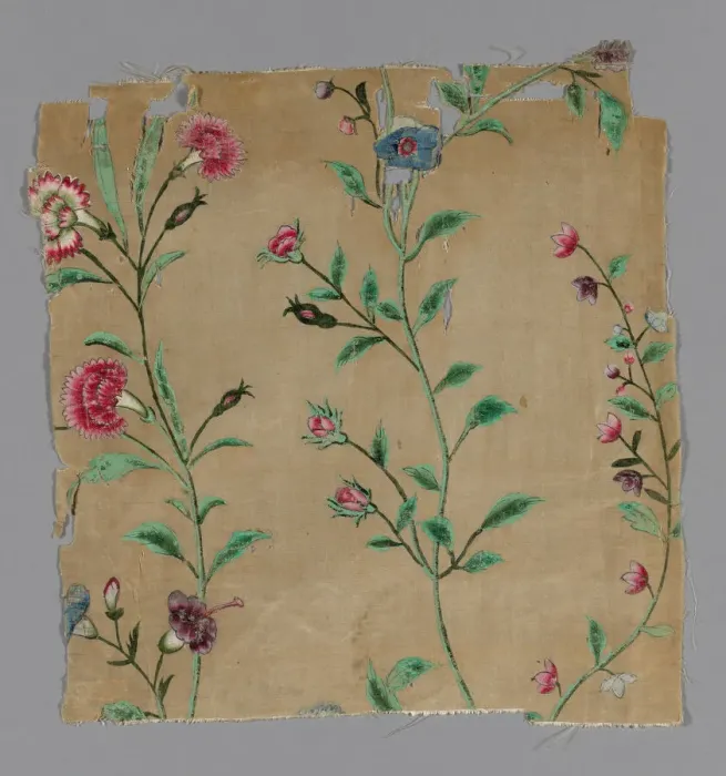 Framed Print : Fragment, China, 18th century, Qing dynasty (1644-1911). Creator: Unknown Framed Print : Fragment, China, 18th century, Qing dynasty (1644-1911). Creator: Unknown