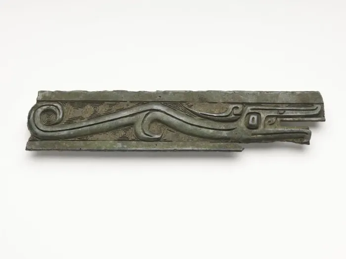 Framed Print : Fragment with dragon design, Western Zhou dynasty, ca. 1050-771 BCE. Creator: Unknown Framed Print : Fragment with dragon design, Western Zhou dynasty, ca. 1050-771 BCE. Creator: Unknown