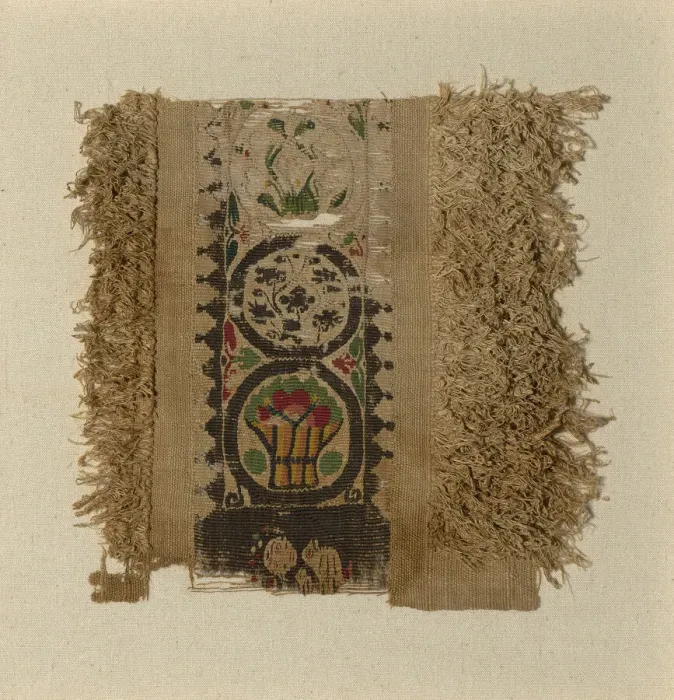 Framed Print : Fragment, Egypt, Roman period (30 B. C. - 641 A. D. ), 5th / 6th century. Creator: Unknown Framed Print : Fragment, Egypt, Roman period (30 B. C. - 641 A. D. ), 5th / 6th century. Creator: Unknown