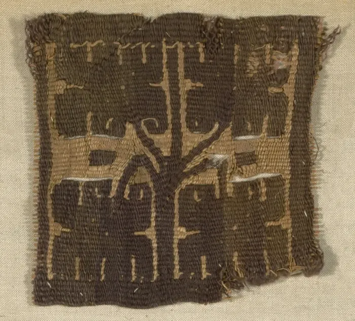 Framed Print : Fragment, Egypt, Roman period (30 B. C. - 641 A. D. ), 5th / 6th century. Creator: Unknown Framed Print : Fragment, Egypt, Roman period (30 B. C. - 641 A. D. ), 5th / 6th century. Creator: Unknown