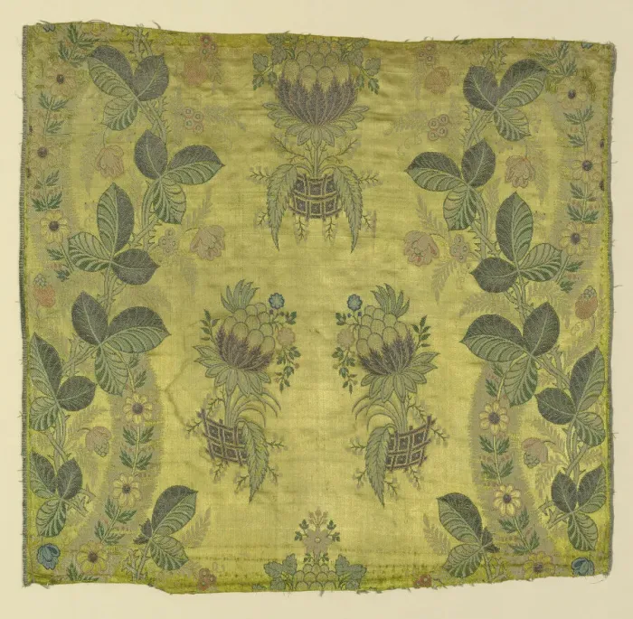 Framed Print : Fragment, England, c. 1720 / 24. Creator: Unknown Framed Print : Fragment, England, c. 1720 / 24. Creator: Unknown
