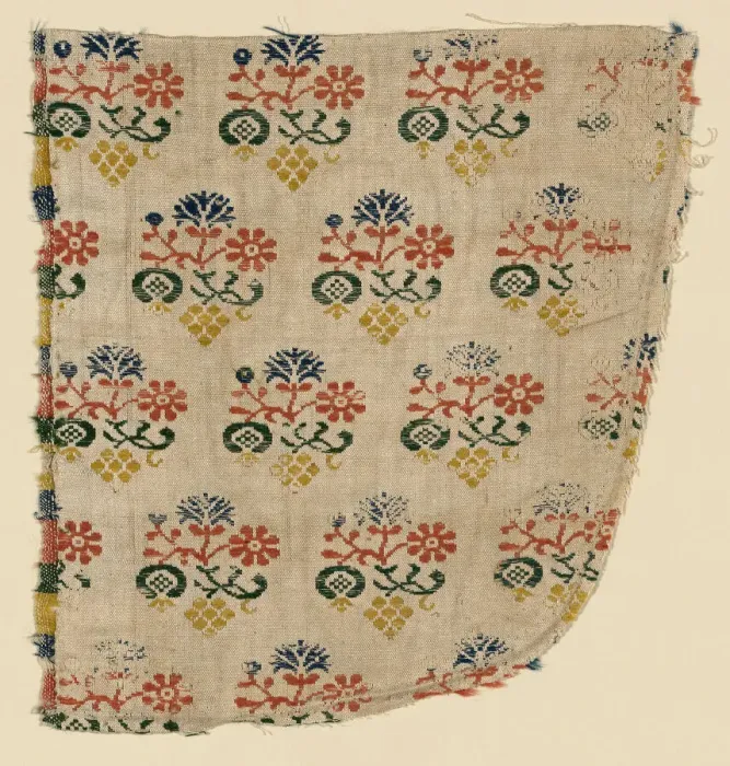Framed Print : Fragment, Europe, 1650 / 1700. Creator: Unknown Framed Print : Fragment, Europe, 1650 / 1700. Creator: Unknown