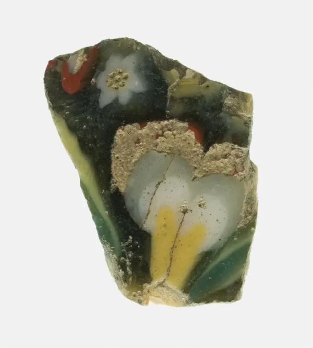 Framed Print : Fragment of a Floral Inlay, Egypt, Ptolemaic Period-Roman Period Framed Print : Fragment of a Floral Inlay, Egypt, Ptolemaic Period-Roman Period