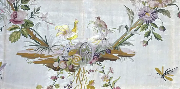 Framed Print : Fragment, France, 1775 / 80. Creator: Unknown Framed Print : Fragment, France, 1775 / 80. Creator: Unknown
