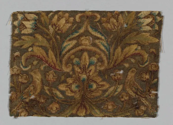 Framed Print : Fragment, France, 17th century. Creator: Unknown Framed Print : Fragment, France, 17th century. Creator: Unknown