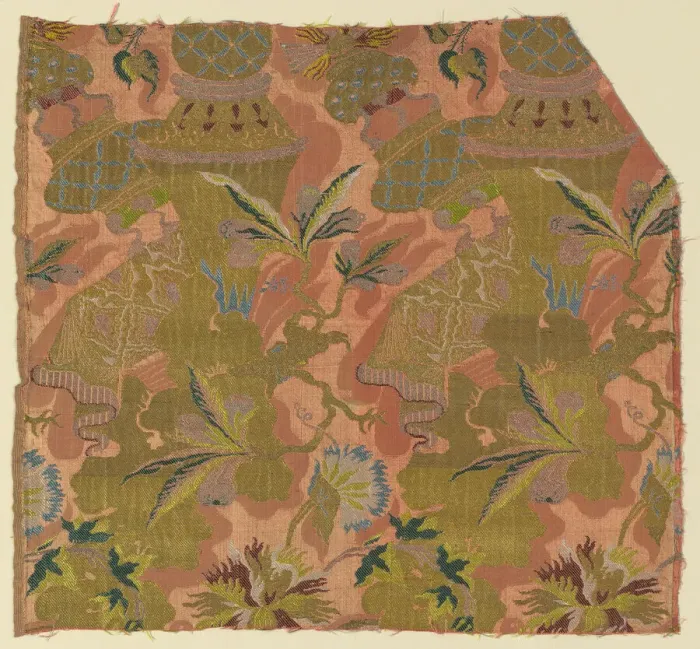 Framed Print : Fragment, France, c. 1705 / 06. Creator: Unknown Framed Print : Fragment, France, c. 1705 / 06. Creator: Unknown