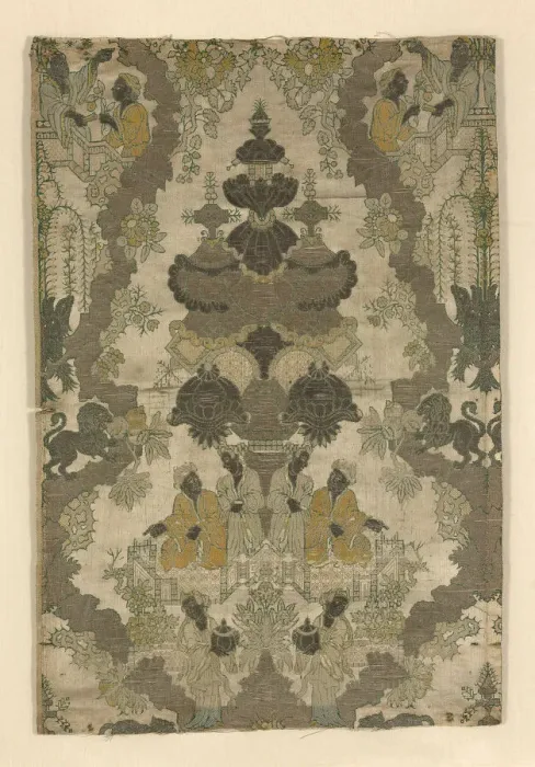 Framed Print : Fragment, France, c. 1708 / 09. Creator: Unknown Framed Print : Fragment, France, c. 1708 / 09. Creator: Unknown