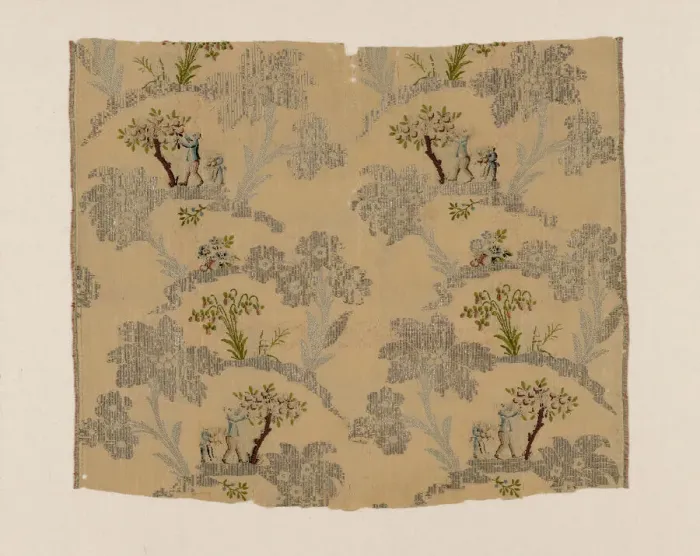 Framed Print : Fragment, France, c. 1750. Creator: Unknown Framed Print : Fragment, France, c. 1750. Creator: Unknown