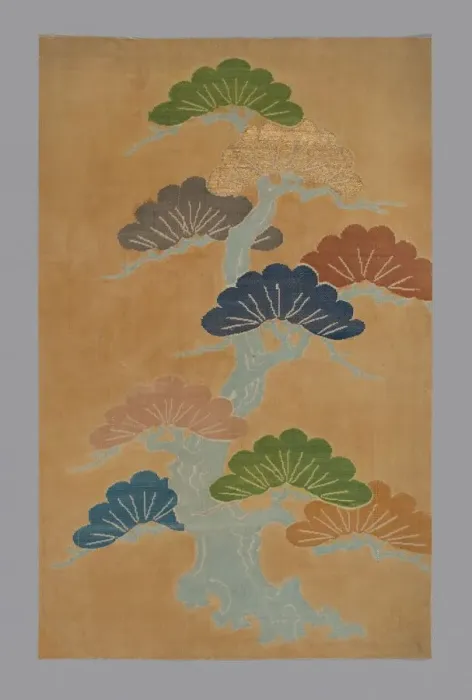 Framed Print : Fragment (From a Noh Costume), Japan, Edo period (1615-1868), 17th century. Creator: Unknown Framed Print : Fragment (From a Noh Costume), Japan, Edo period (1615-1868), 17th century. Creator: Unknown