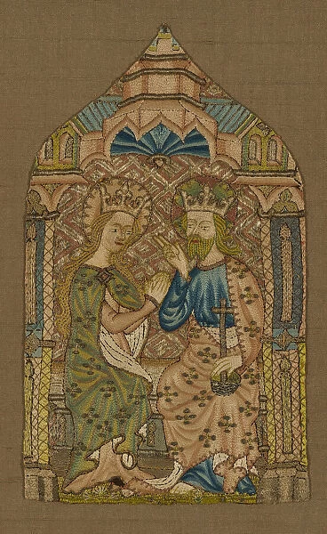 Fragment (From an Orphrey Band), England, 1400  /  50. Creator: Unknown
