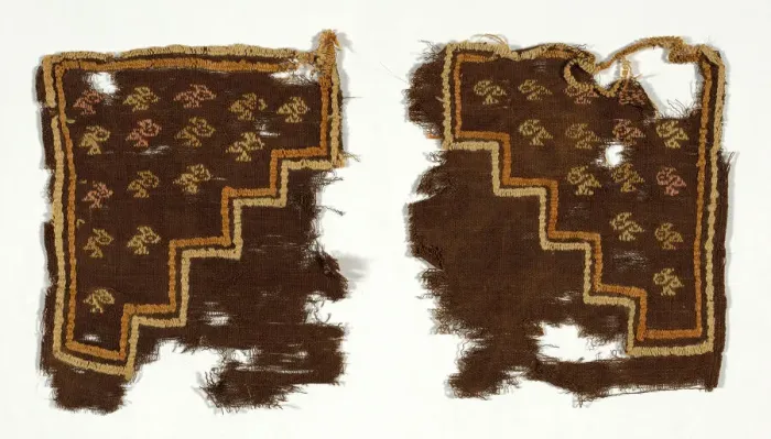 Framed Print : Fragment (From Poncho), Peru, A. D. 1000 / 1532. Creator: Unknown Framed Print : Fragment (From Poncho), Peru, A. D. 1000 / 1532. Creator: Unknown