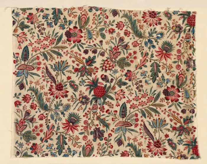 Framed Print : Fragment (Furnishing Fabric), France, 1775 / 1800. Creator: Unknown Framed Print : Fragment (Furnishing Fabric), France, 1775 / 1800. Creator: Unknown