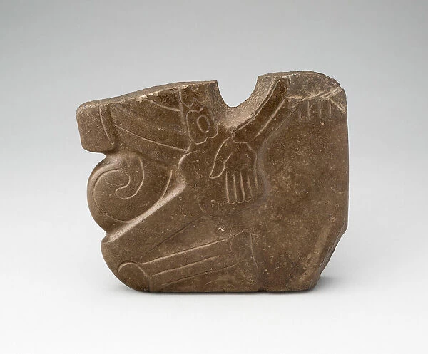 Fragment of a Hacha, c. A. D. 800. Creator: Unknown