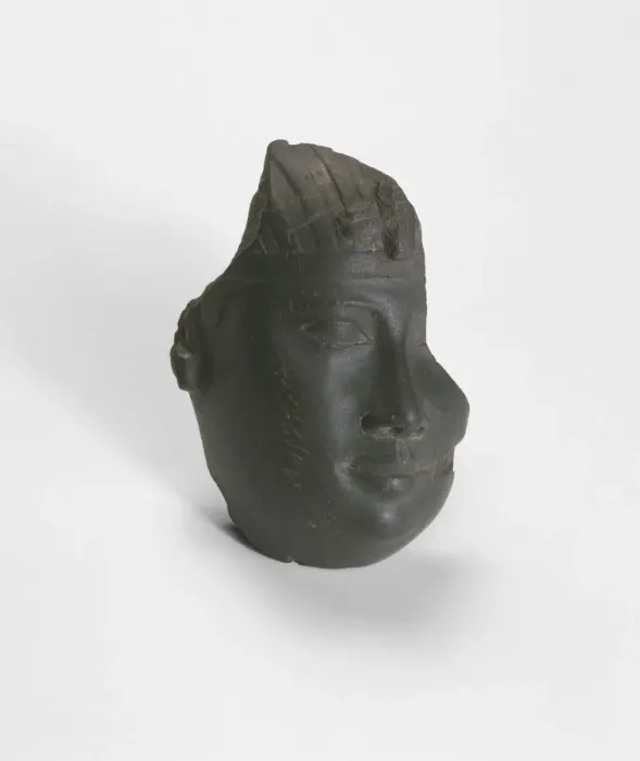 Framed Print : Fragment of a Head from a Statue of a King, Egypt, Late Period, Dynasty 30 (380-343 BCE) Framed Print : Fragment of a Head from a Statue of a King, Egypt, Late Period, Dynasty 30 (380-343 BCE)