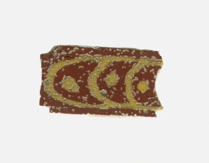 Framed Print : Fragment of an Inlay, 1st century BCE-1st century CE. Creator: Unknown Framed Print : Fragment of an Inlay, 1st century BCE-1st century CE. Creator: Unknown