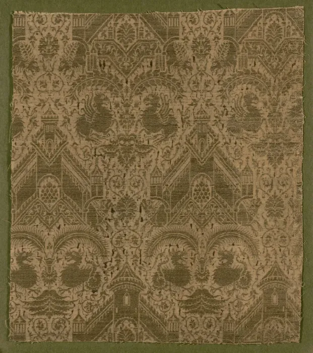 Framed Print : Fragment, Italy, 1401 / 25. Creator: Unknown Framed Print : Fragment, Italy, 1401 / 25. Creator: Unknown
