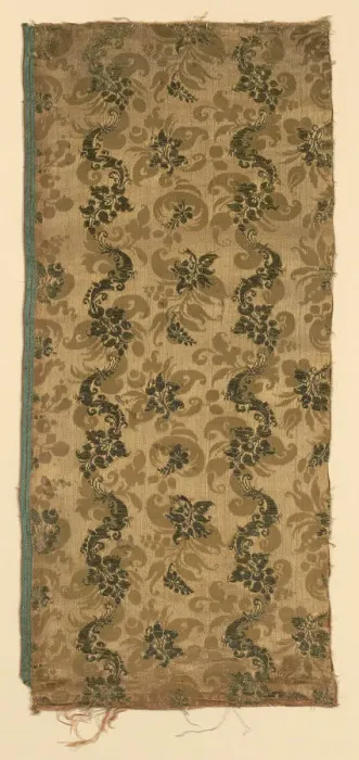 Framed Print : Fragment, Italy, Late 17th century. Creator: Unknown Framed Print : Fragment, Italy, Late 17th century. Creator: Unknown
