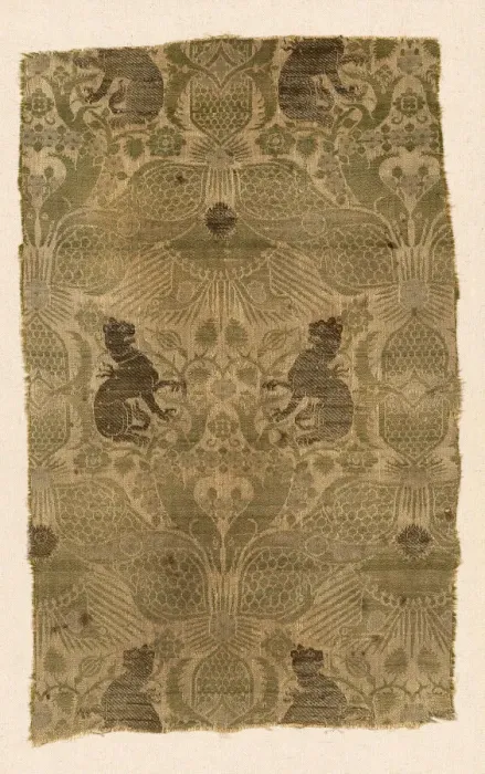 Framed Print : Fragment, Lucca, 1401 / 1450. Creator: Unknown Framed Print : Fragment, Lucca, 1401 / 1450. Creator: Unknown