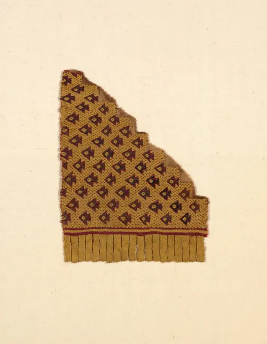 Framed Print : Fragment from a Mantle, Peru, A. D. 1000 / 1476. Creator: Unknown Framed Print : Fragment from a Mantle, Peru, A. D. 1000 / 1476. Creator: Unknown