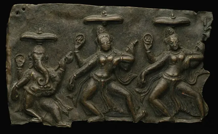 Framed Print : Fragment of Mother Goddesses (Matrika) Panel with Ganesha, 10th / 11th century Framed Print : Fragment of Mother Goddesses (Matrika) Panel with Ganesha, 10th / 11th century