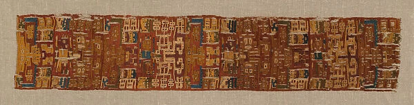 Fragment, Peru, 200 B. C. -600 A. D Creator: Unknown
