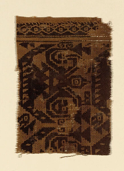 Fragment, Peru, 500 CE-800 CE. Creator: Unknown