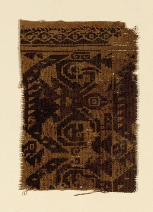 Framed Print : Fragment, Peru, 500 CE-800 CE. Creator: Unknown Framed Print : Fragment, Peru, 500 CE-800 CE. Creator: Unknown