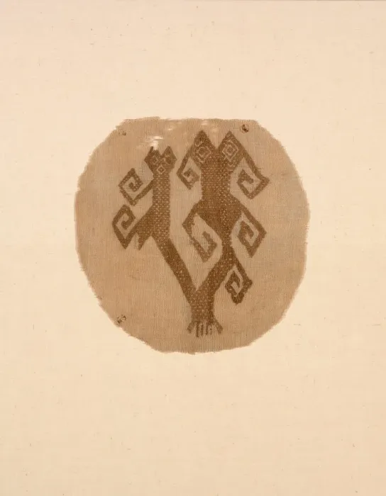 Framed Print : Fragment, Peru, A. D. 1000 / 1476. Creator: Unknown Framed Print : Fragment, Peru, A. D. 1000 / 1476. Creator: Unknown