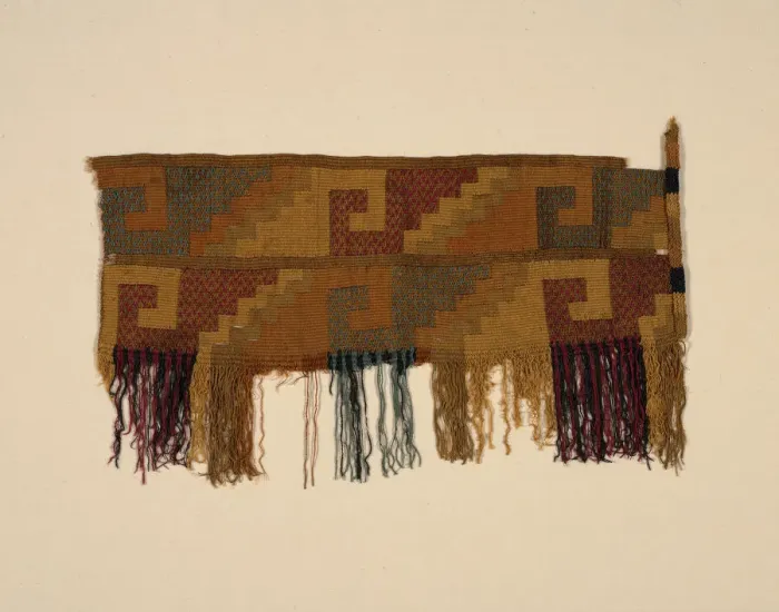 Framed Print : Fragment, Peru, A. D. 1000 / 1476. Creator: Unknown Framed Print : Fragment, Peru, A. D. 1000 / 1476. Creator: Unknown