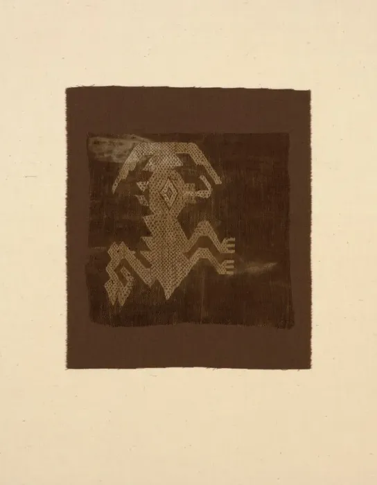 Framed Print : Fragment, Peru, A. D. 1000 / 1476. Creator: Unknown Framed Print : Fragment, Peru, A. D. 1000 / 1476. Creator: Unknown