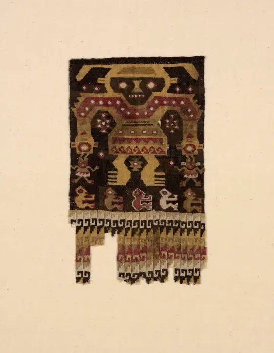Framed Print : Fragment, Peru, A. D. 1000 / 1476. Creator: Unknown Framed Print : Fragment, Peru, A. D. 1000 / 1476. Creator: Unknown