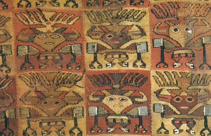 Framed Print : Fragment, Peru, A. D. 1000 / 1532. Creator: Unknown Framed Print : Fragment, Peru, A. D. 1000 / 1532. Creator: Unknown