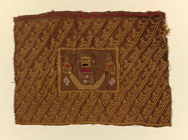 Fragment, Peru, A. D. 1250 / 1470. Creator: Unknown